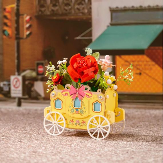 Конструктор Pantasy Original - Flower Cart Кошик із трояндами (15027) | Зображення 1
