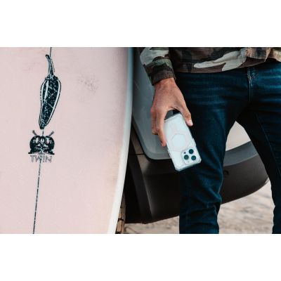 Чехол для мобильного телефона UAG iPhone 15 Pro Max Plyo Magsafe Ice/Rose Gold (114305114348) | Зображення 1