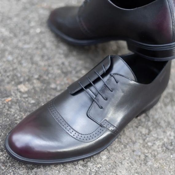 Мужские туфли Бордовый цвет 41 размер | Зображення 4