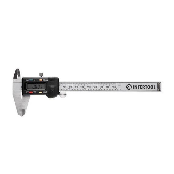 Штангенциркуль електронний 150 мм INTERTOOL MT-3006 | Зображення 1