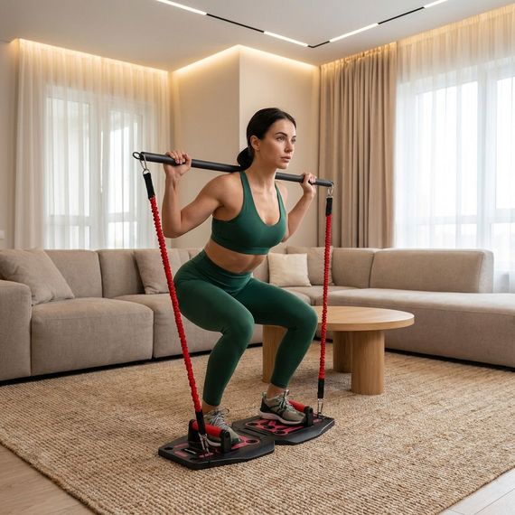 Дошка для віджимань Gymtek FlexBoard чорний | Зображення 3