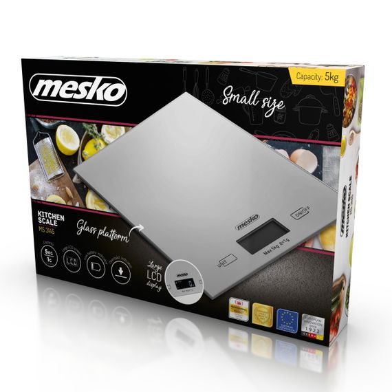 Ваги кухонні електронні Mesko MS 3145 до 5 кг з плоскою платформою | Зображення 9