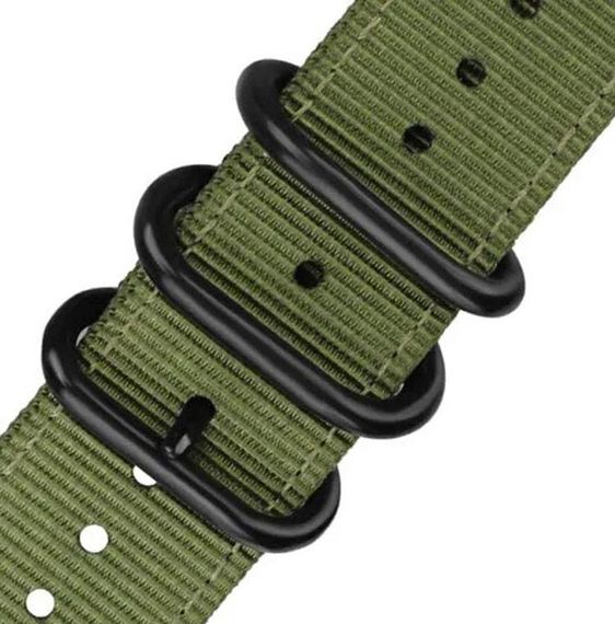Нейлоновий ремінець Primo Traveller для годинника Xiaomi Redmi Watch 3 - Army Green | Зображення 2