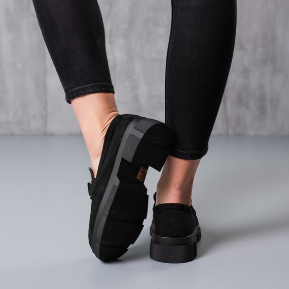 Броги женские Fashion Kingdom 3750 41 размер 26 см Черный | Зображення 4