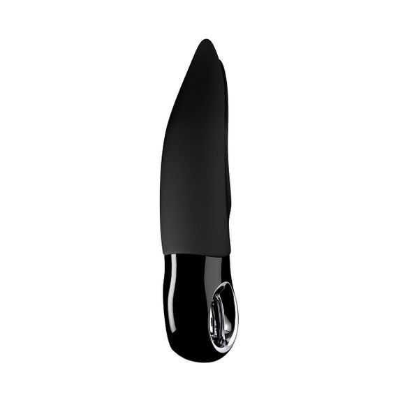 Вибратор для клитора Fun Factory VOLTA black, гибкий двойной кончик Sex Aura | Зображення 5