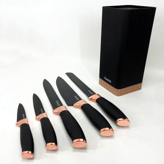 Набор ножей для домашнего повара Magio, Набор ножиков для кухни, Ножи кухонные профессиональные ZV-56 | Зображення 7