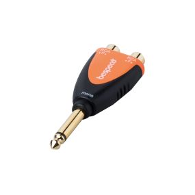 Перехідник 2xRCA to Jack 6.3 Bespeco SLAD365
