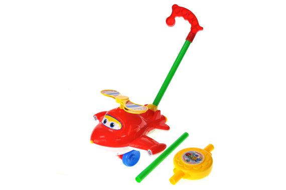 Каталка 9921A "Літачок" з музикою і світлом, в кульку р.35*26*15 см YG Toys | Зображення 3