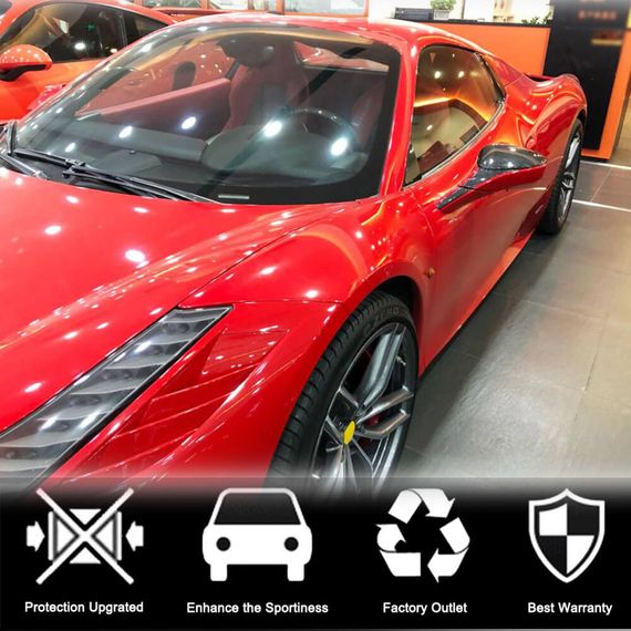 Накладки на дзеркала (Карбон) для Ferrari 458 Italia 2009-2015 рр | Зображення 2