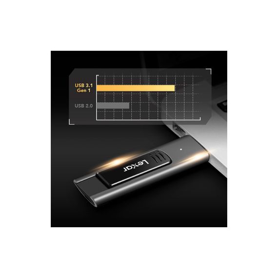USB флеш накопичувач Lexar 256GB JumpDrive M900 USB 3.1 (LJDM900256G-BNQNG) | Зображення 8