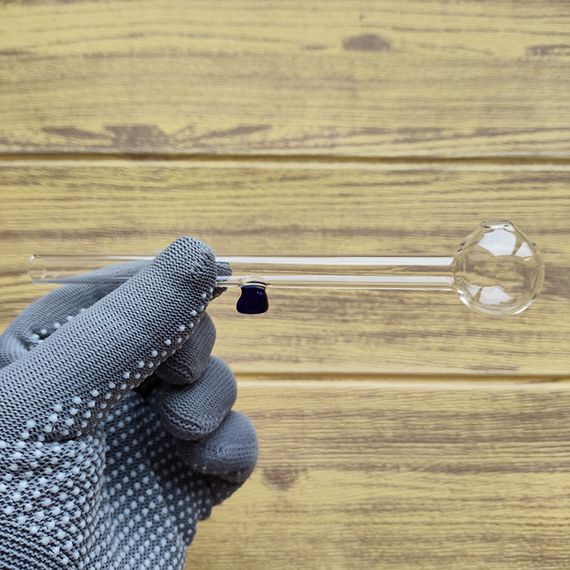 Стеклянная трубка Nova Stand Oil Blue | Зображення 1