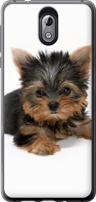 Чехол на Nokia 3.1 Щенок йоркширского терьера "931u-1530-17620"