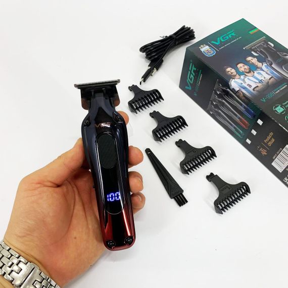 Триммер VGR V-998. Цвет: красный | Зображення 7