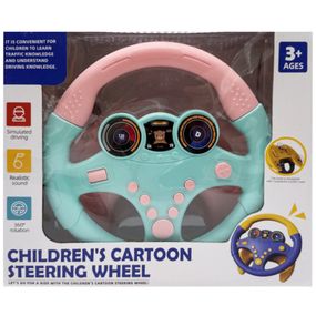 Детский игровой Автотренажер ME-166(Turquoise) звуки машины