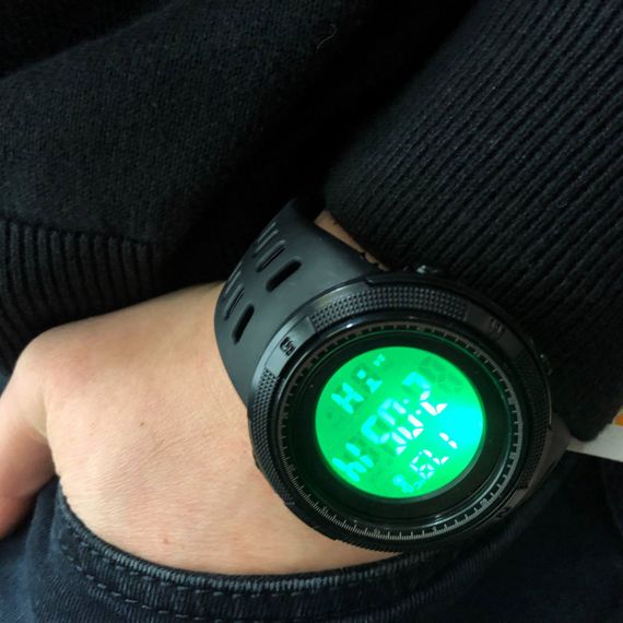 Годинники для риболовлі та активного відпочинку SKMEI, Наручні годинники чоловічі тактичні чоловічі HM-51 | Зображення 8