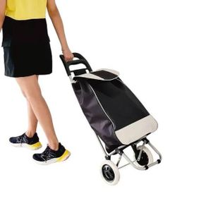 Сумка на коліщатках для покупок Trolley small Чорна