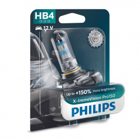 9006WVUB1 (PHILIPS) HB4 WhiteVision ultra +60% (4200K) B1 12V 51W P22d (заміна 9006WHVB1)