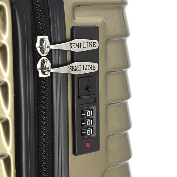 Валіза Semi Line 20" (S) Gold (T5763-1) | Зображення 6