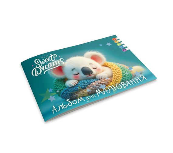 Альбом для малювання Мила коала Аркуш 1В3426 Різнокольоровий shop (2000999601279)