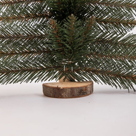 Штучна ялинка настінна Полонина 60 см на дерев'яній підставці SOK-M-V-1 | Зображення 4