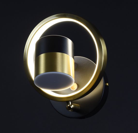 Бра LED 27176 Чорний 19х16х14 см. | Зображення 2