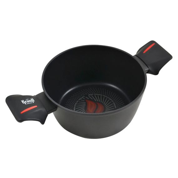 Кастрюля Krauff Smart Fry 25-45-159, 2.3 л, 20 см, алюминиевая с крышкой и антипригарным покрытием | Зображення 3