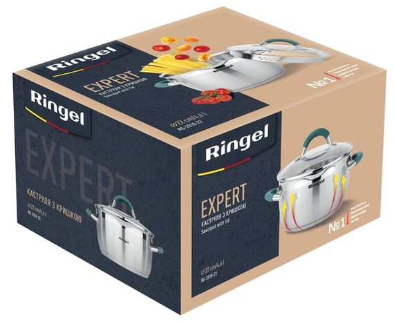 Каструля RINGEL Expert 22 см 4.6л | Зображення 3
