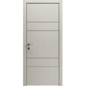 Двері міжкімнатні Rodos MODERN Flat-04 INSIDE каштан беж