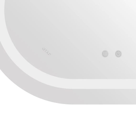 Дзеркало Qtap Gemini 650х900 з LED-підсвіткою Touch, з антизапотіванням, з димером, рег. темп. кольору (3000-6500K) Reverse | Зображення 8