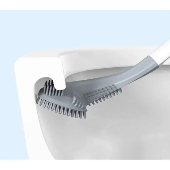 Силиконовый ёршик для унитаза Toilet Brush (антибактериальный, гигиеничный) | Зображення 1