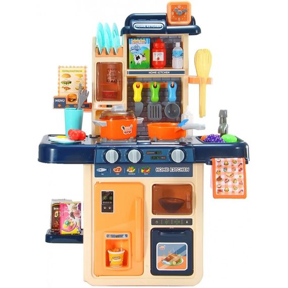 Детская игровая кухня Spoko (Споко) SP-35 свет, звук, идет пара, течет вода, аксессуары 42 предмета (42400354) | Зображення 1