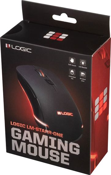 Мишка  LogicConcept Starr One 3200dpi, 6кн., 7 LED color | Зображення 3