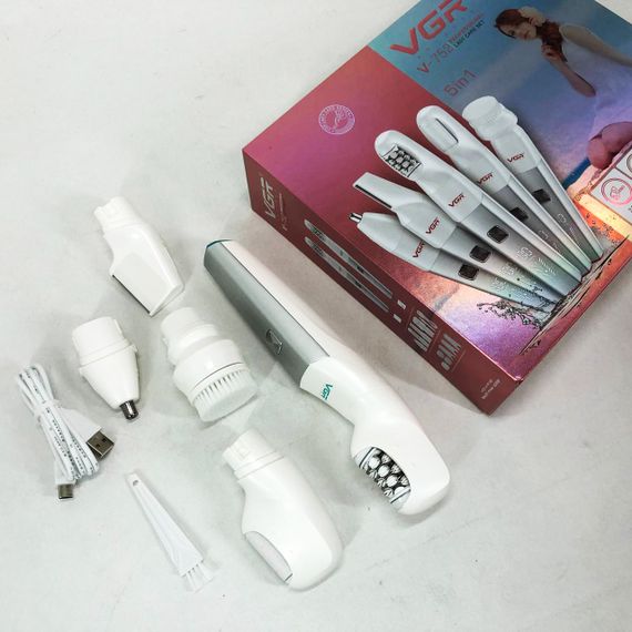 Епілятор для тіла з швидкою зарядкою VGR, Пилка для педикюру ніг Епілятор електробритва ZL-85 | Зображення 7