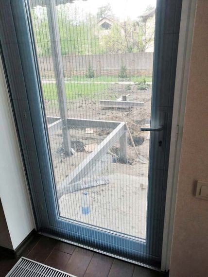 Розсувна москітна сітка Пліссе 1х2 м | Зображення 4