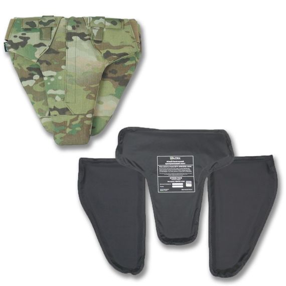Модульний балістичний напашник Militex 1 клас MultiCam Original | Зображення 9