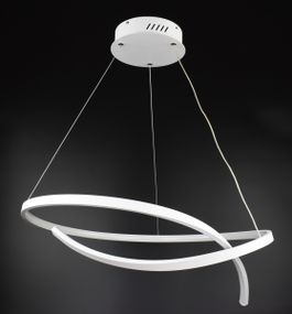 Люстра світлодіодна підвісна LED світильник для квартири на стелю лед 26974 Білий 40-200х60х60 см.