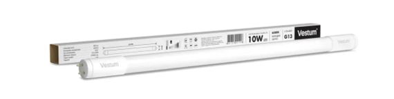Світлодіодна лампа T8 600 мм 10W 850Лм 4200K 175-250V G13 1-VS-4003