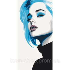 Картина по номерам "Юный образ" Art Craft 40х80см 10058-AC