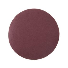 Круг наждаковий на липучці 125 мм, папір клас E, щільність 220 г/м², К180, 10 од. INTERTOOL BT-0564