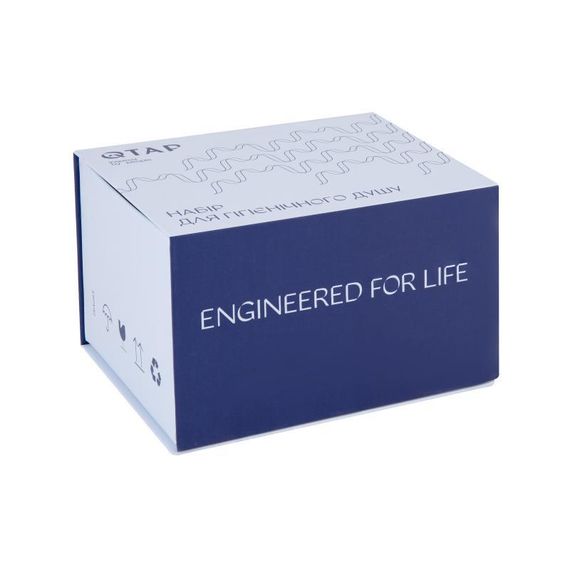 Набор для гигиенического душа Qtap Inspai-Varius округлый QTINSVARCRMV00440001 Chrome | Зображення 7