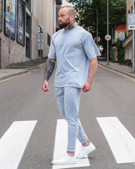 Комплект Марсель оверсайз серый S L | Зображення 7