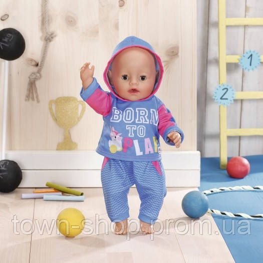 Набор одежды для куклы BABY born - Спортивный костюм (гол.) | Зображення 3
