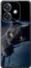 Чохол на Oppo A3 4G Димчастий кіт "825u-3846-2448"