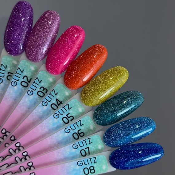 Світловідбивний гель-лак Toki-Toki Glitz GZ02 5мл | Зображення 4