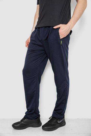 Спорт штани чоловічі, колір темно-синій, 244RY-418 | Зображення 2