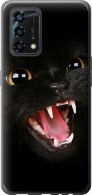 Чехол на Oppo A95 Чёрная кошка "932u-2345-17620"