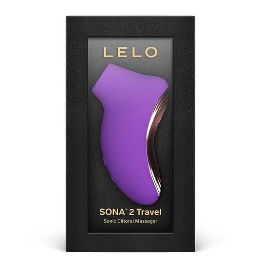 Звуковий стимулятор клітора LELO SONA 2 Travel Purple, тревел-версія, 12 режимів Sex Aura | Зображення 3