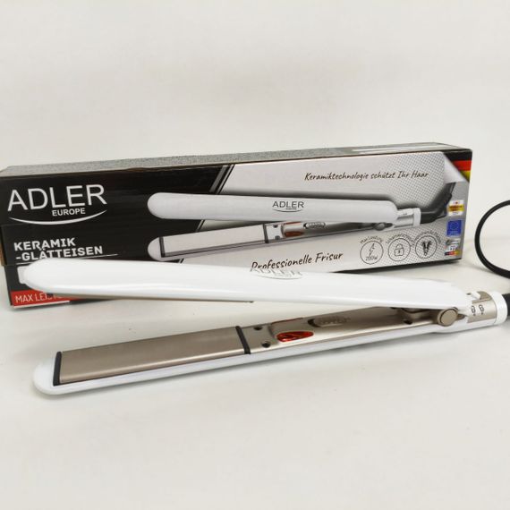 Випрямляч для перукарень ADLER AD-2317 200Вт, Випрямляч праска для короткого волосся EH-21