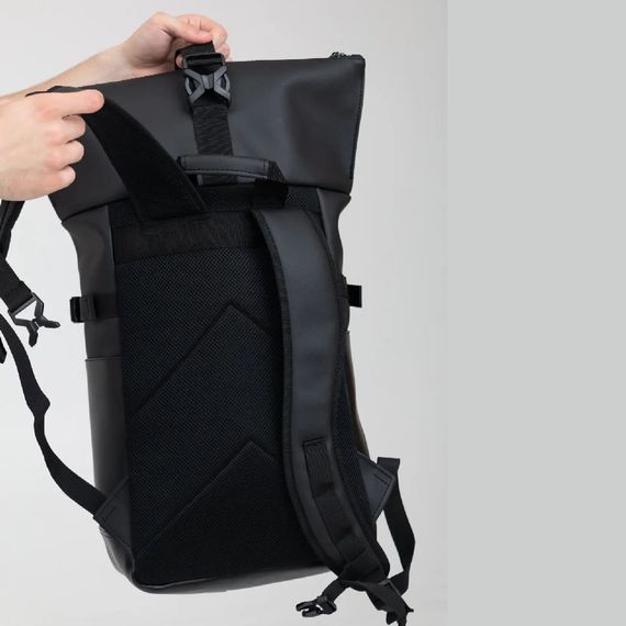 Рюкзак Rolltop мужской женский для путешествий и ноутбука, Ролтоп большой для города | Зображення 9
