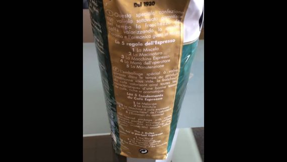 Кофе в зернах Caffe Boasi Bar Gran Crema 1кг Италия Боази Гран Крема зеленый | Зображення 3